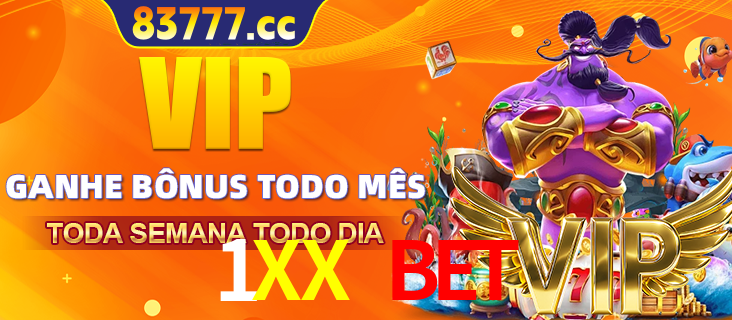Banner promocional do 1XX BET oferecendo 100% de recompensas adicionais contínuas para quem fizer o login diário (Daily sign-in), com um mascote de coelho.